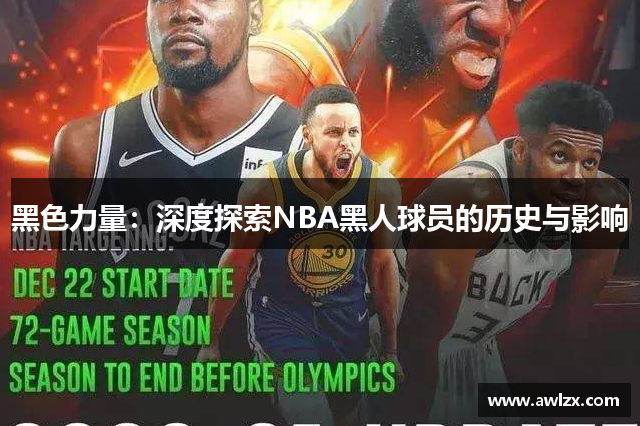 黑色力量：深度探索NBA黑人球员的历史与影响